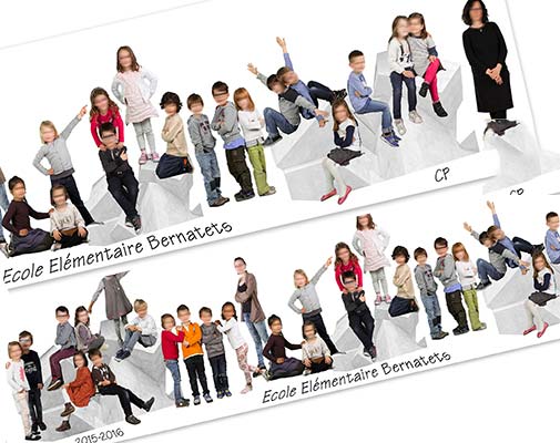 Le groupe panoramique, un nouveau type de photo de groupe
